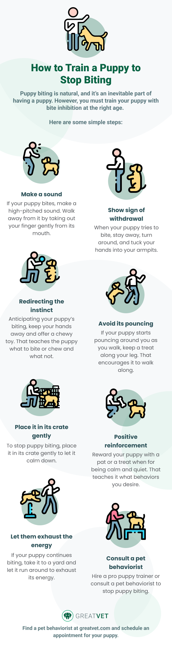 how to train a puppy to stop biting